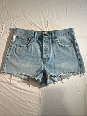 Madewell - Light Blue Denim Shorts - Women